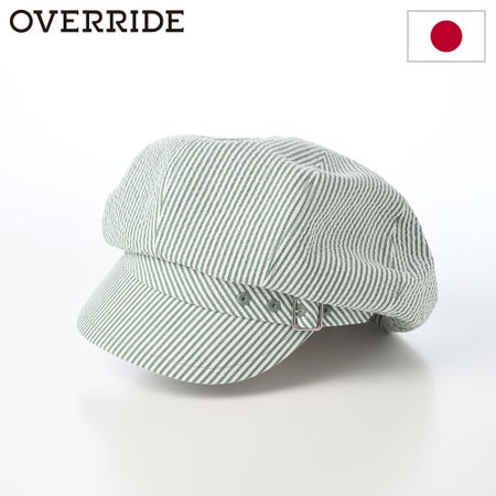 オーバーライドのキャスケット OR OGC SUCKER CASQUETTE（サッカー キャスケット） グリーン