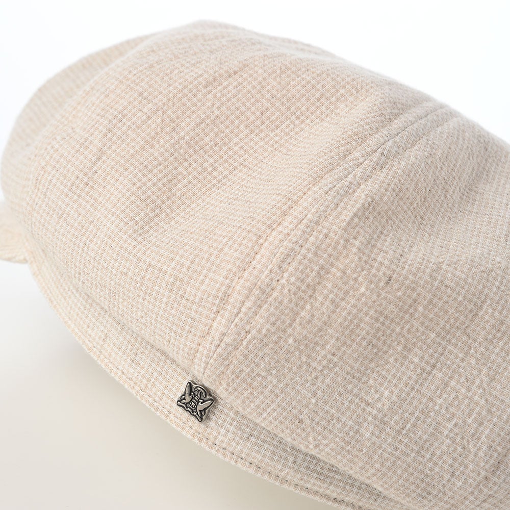 Middle Casquette（ミドル キャスケット） ベージュ | 帽子通販 時谷堂百貨