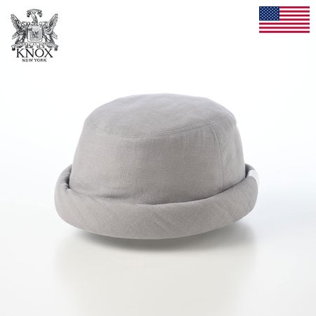 ノックスのロールキャップ Fisherman Cap（フィッシャーマン キャップ） グレー