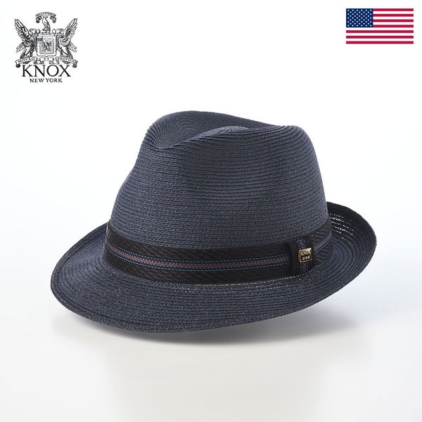 Linen Braid Hat KW（リネン ブレード ハット） ネイビー