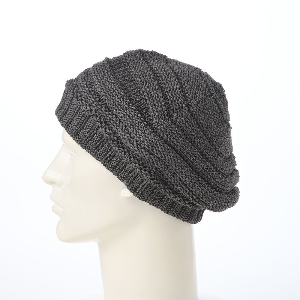 レッター ベレー帽 Straw Yarn Beret（ストローヤーン ベレー） グレー