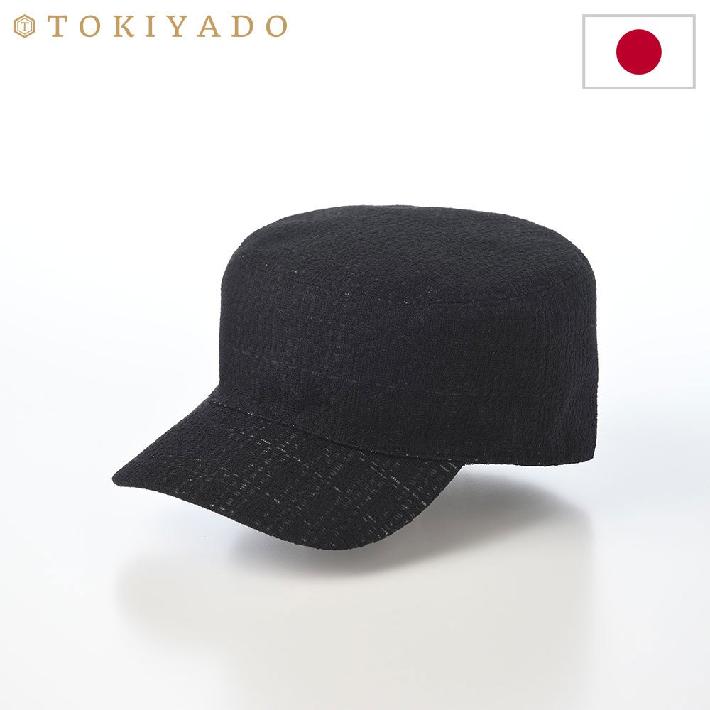 Openwork Cap（オープンワーク キャップ） ブラック | 帽子通販 時谷堂百貨