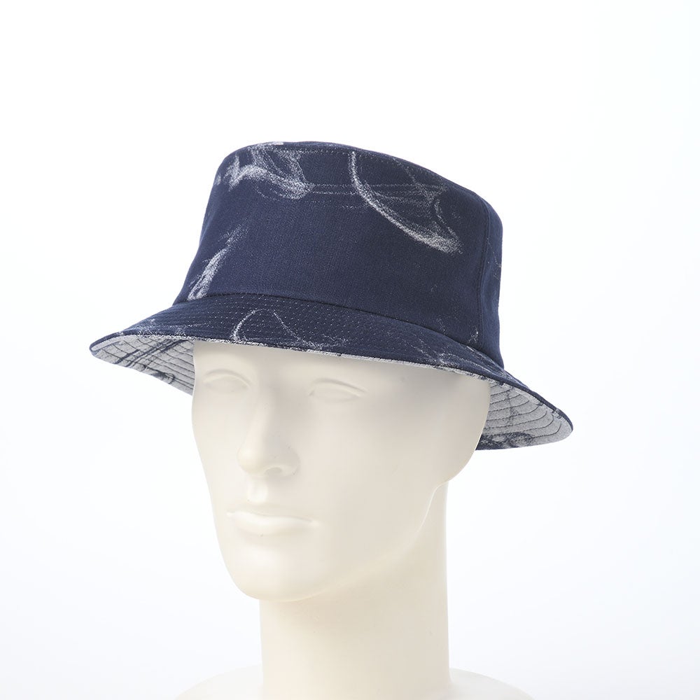 Ink Flow Bucket Hat（インクフロー バケットハット） ネイビー | 帽子
