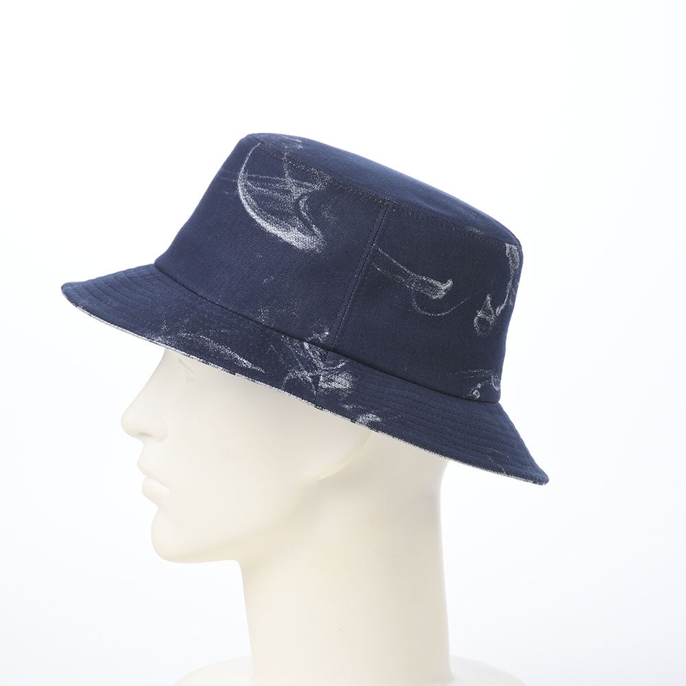 Ink Flow Bucket Hat（インクフロー バケットハット） ネイビー | 帽子