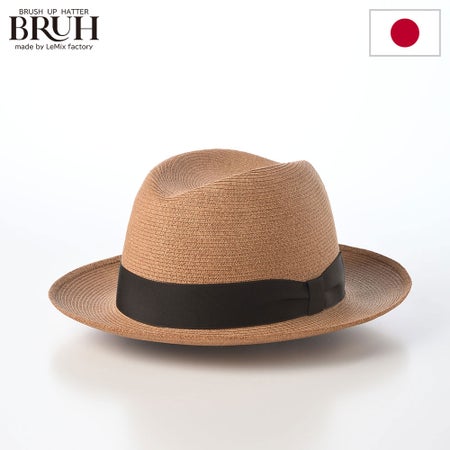 ブラッシュアップハッター ブラーのブレードハット Paper Braid Center Crease Hat（ペーパーブレード センタークリースハット）325202 ナチュラル