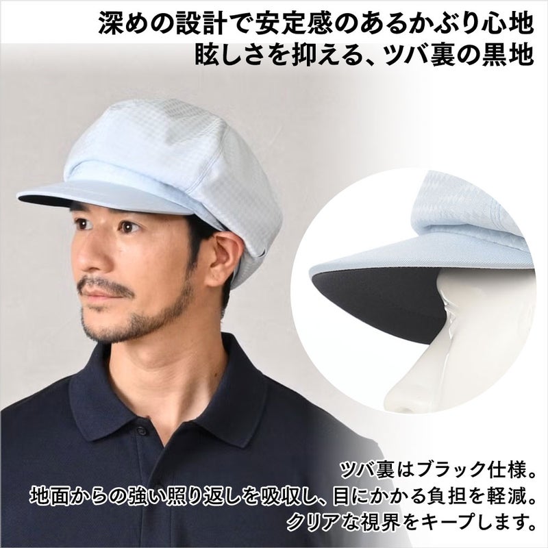 ノックスのゴルフキャスケット Aeria Golf Cas（エアリア ゴルフキャス） ブルー