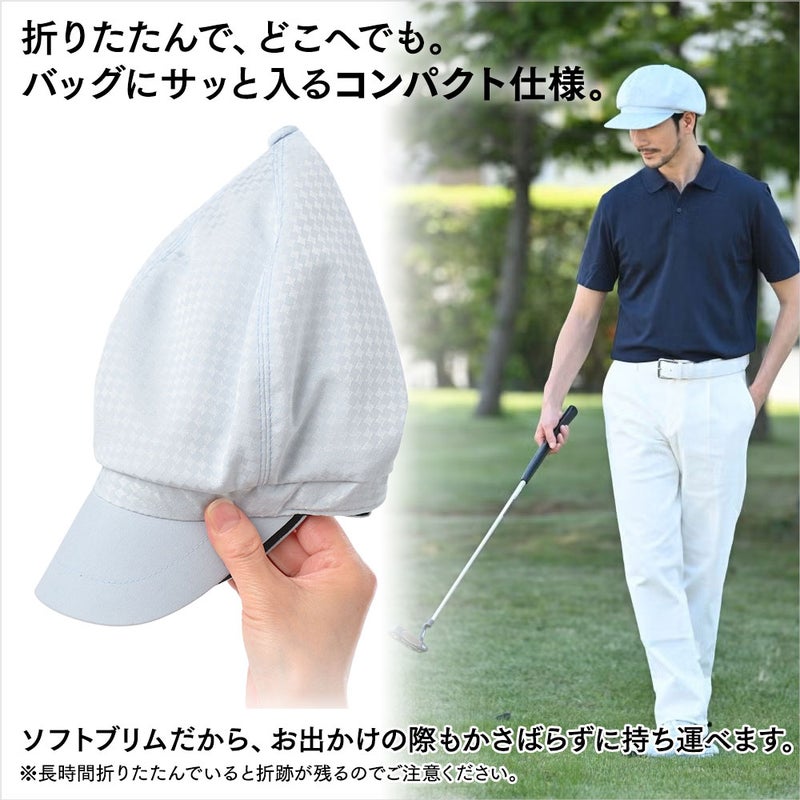 ノックスのゴルフキャスケット Aeria Golf Cas（エアリア ゴルフキャス） ブルー