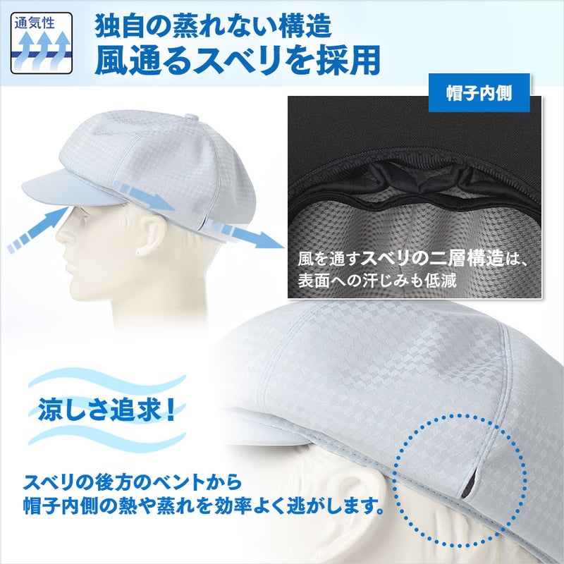 ノックスのゴルフキャスケット Aeria Golf Cas（エアリア ゴルフキャス） ブルー