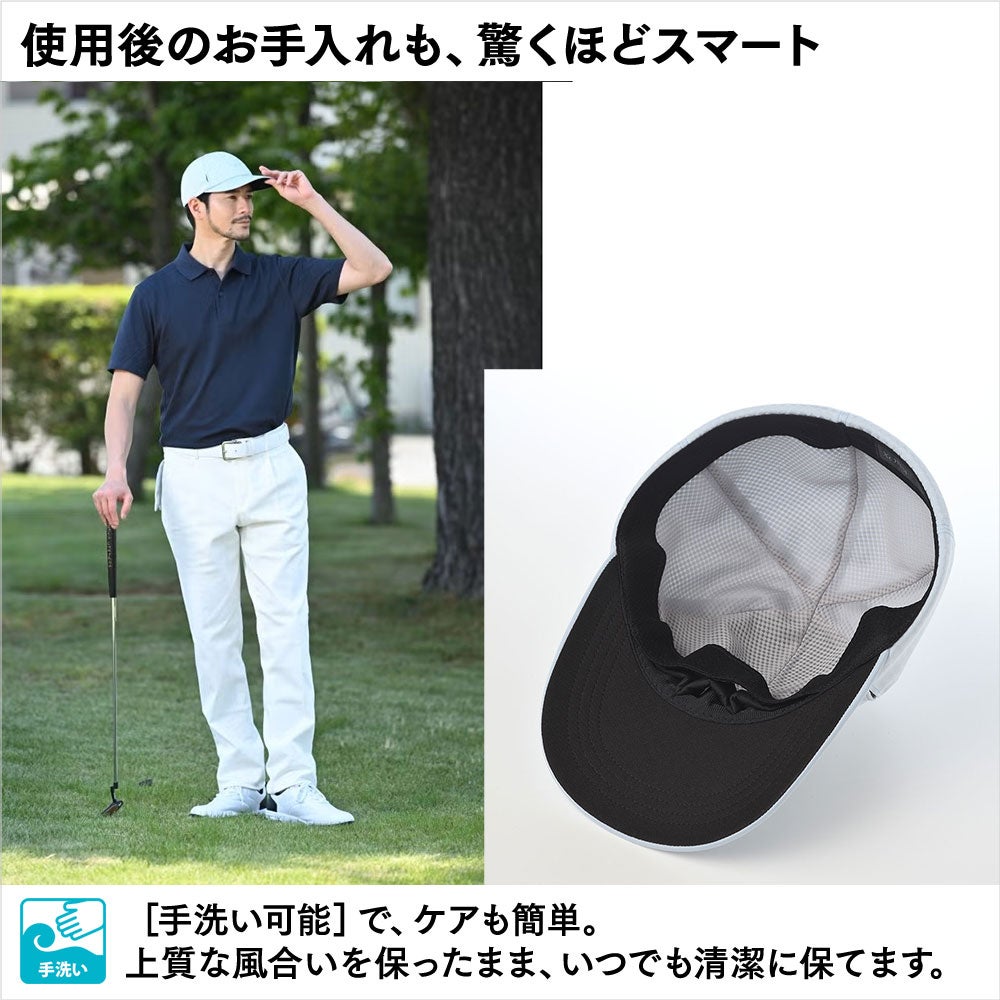 ノックス キャップ Aeria Golf Cap（エアリア ゴルフキャップ） ブルー