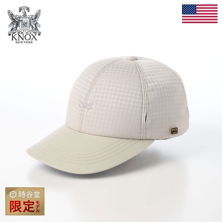 ノックスのキャップ Aeria Golf Cap（エアリア ゴルフキャップ） ナチュラル