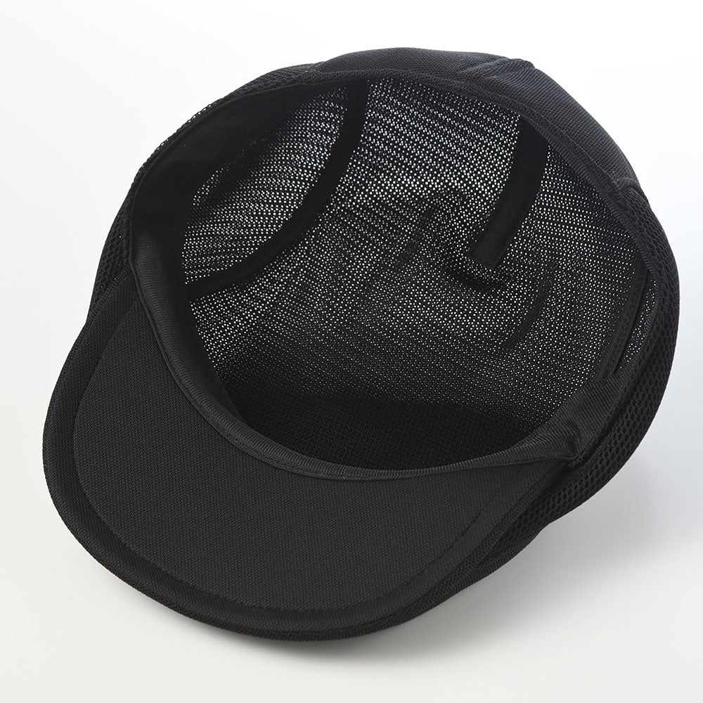 Golfickers ブラック ハット メッシュ Air Mesh Golf Hunting（エアメッシュ ゴルフハンチング） ブラック