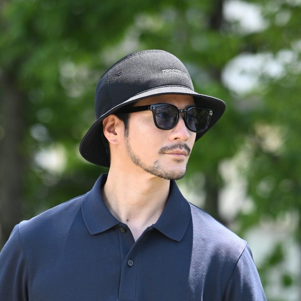 クロコダイル バケットハット Air Mesh Golf Bucket Hat（エアメッシュ