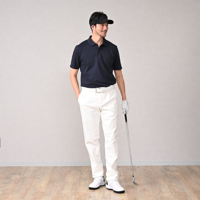 クロコダイルのサンバイザー Air Mesh 2way Golf Cap（エアメッシュ ツーウェイ ゴルフキャップ） ブラック