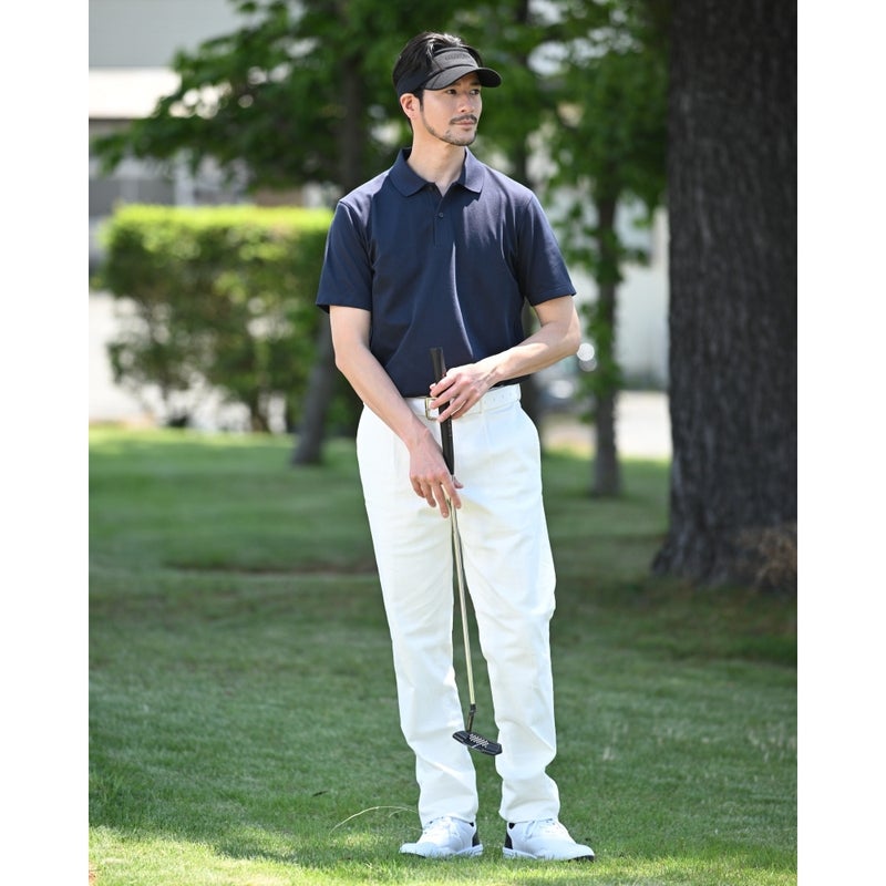 クロコダイルのサンバイザー Air Mesh 2way Golf Cap（エアメッシュ ツーウェイ ゴルフキャップ） ブラック