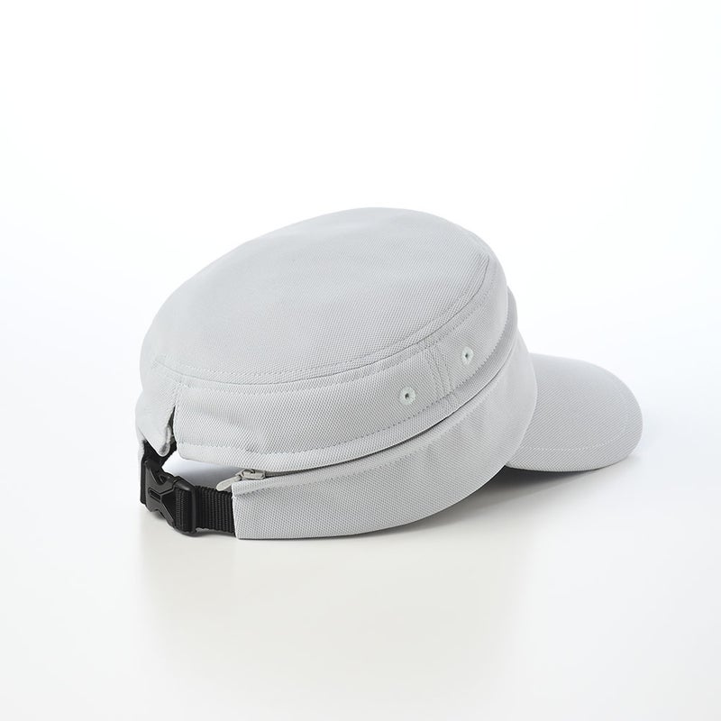 クロコダイルのサンバイザー Air Mesh 2way Golf Cap（エアメッシュ ツーウェイ ゴルフキャップ） ライトグレー