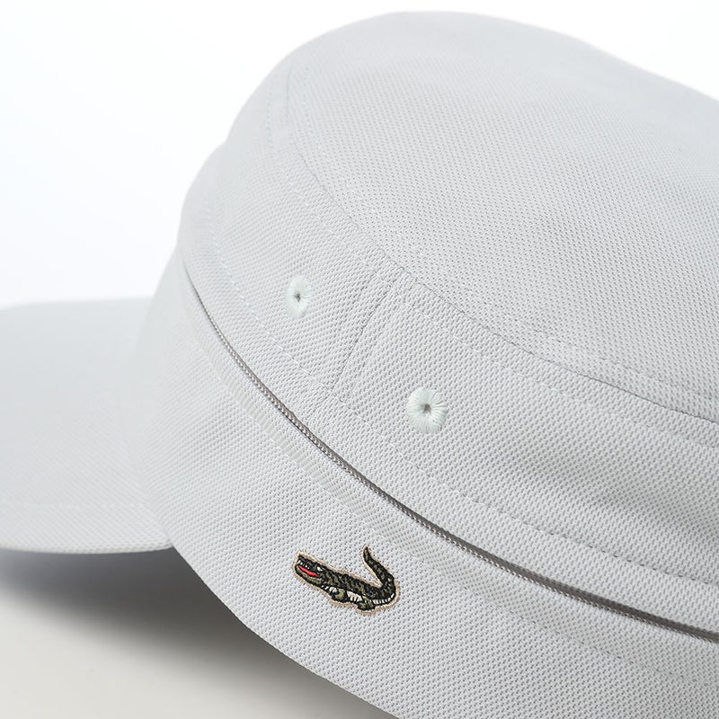 クロコダイルのサンバイザー Air Mesh 2way Golf Cap（エアメッシュ ツーウェイ ゴルフキャップ） ライトグレー