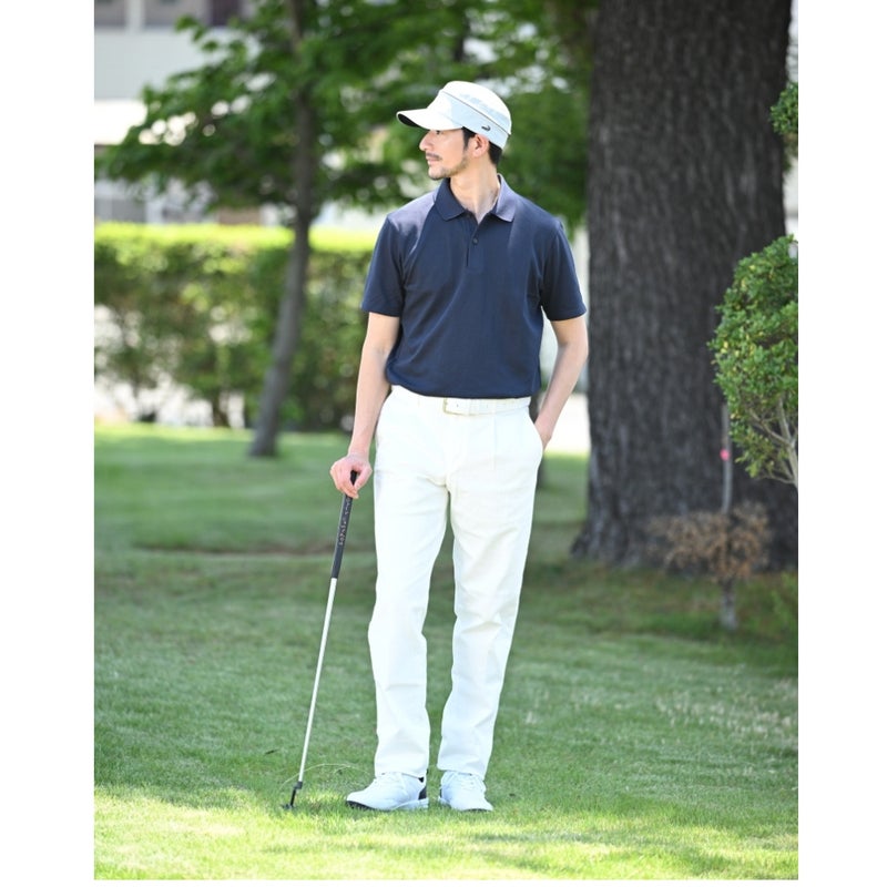 クロコダイルのサンバイザー Air Mesh 2way Golf Cap（エアメッシュ ツーウェイ ゴルフキャップ） ライトグレー