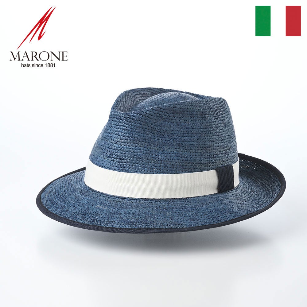 マローネ ラフィアハット Raffia Spiaggia（ラフィア スピアッジャ