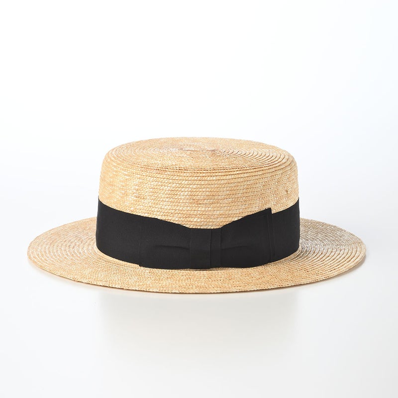 ステットソンのカンカン帽 STRAW BRAID KANKAN HAT（ストローブレード カンカンハット） SE853 ベージュ