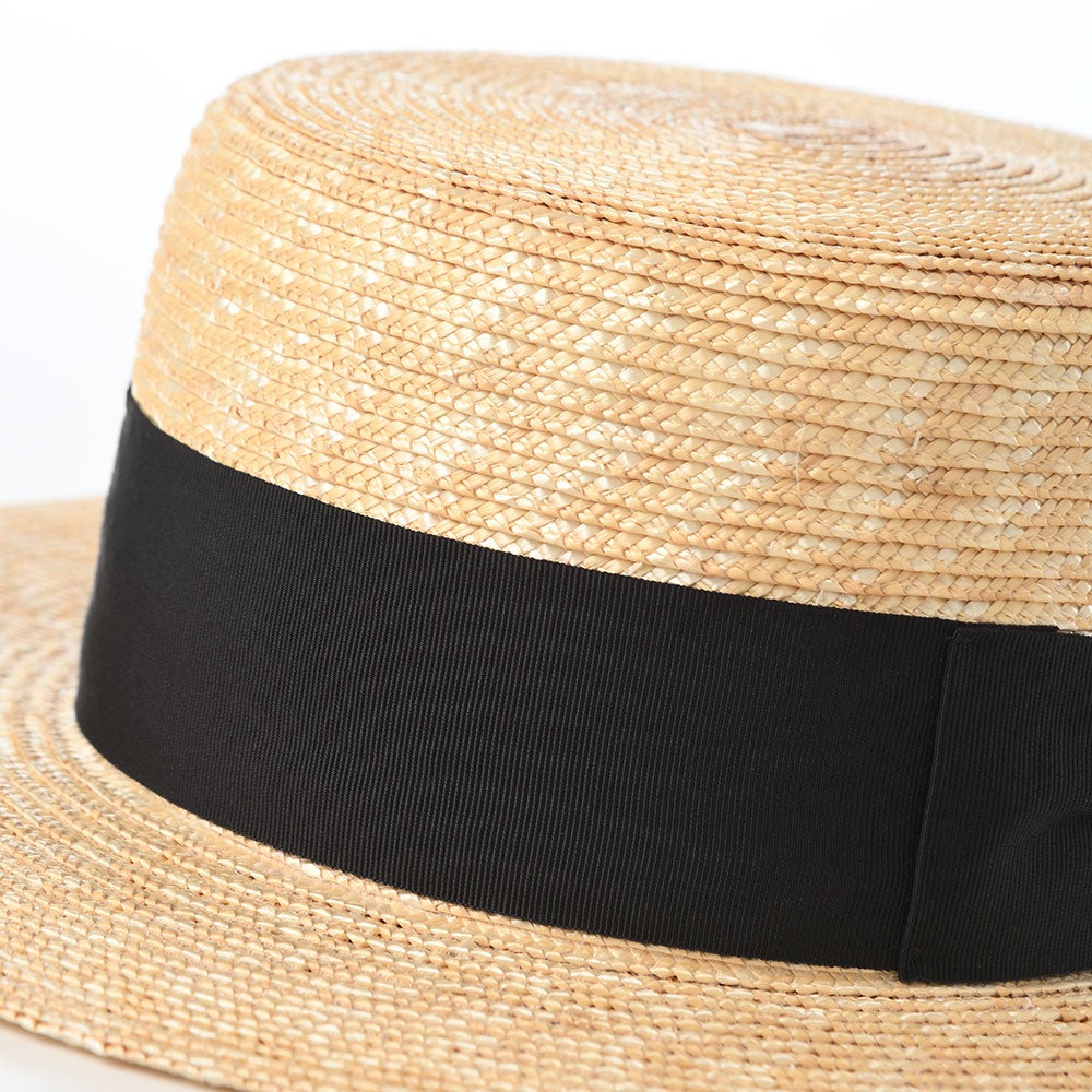 ステットソン カンカン帽 STRAW BRAID KANKAN HAT（ストローブレード