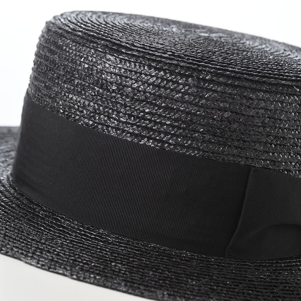 ステットソン カンカン帽 STRAW BRAID KANKAN HAT（ストローブレード