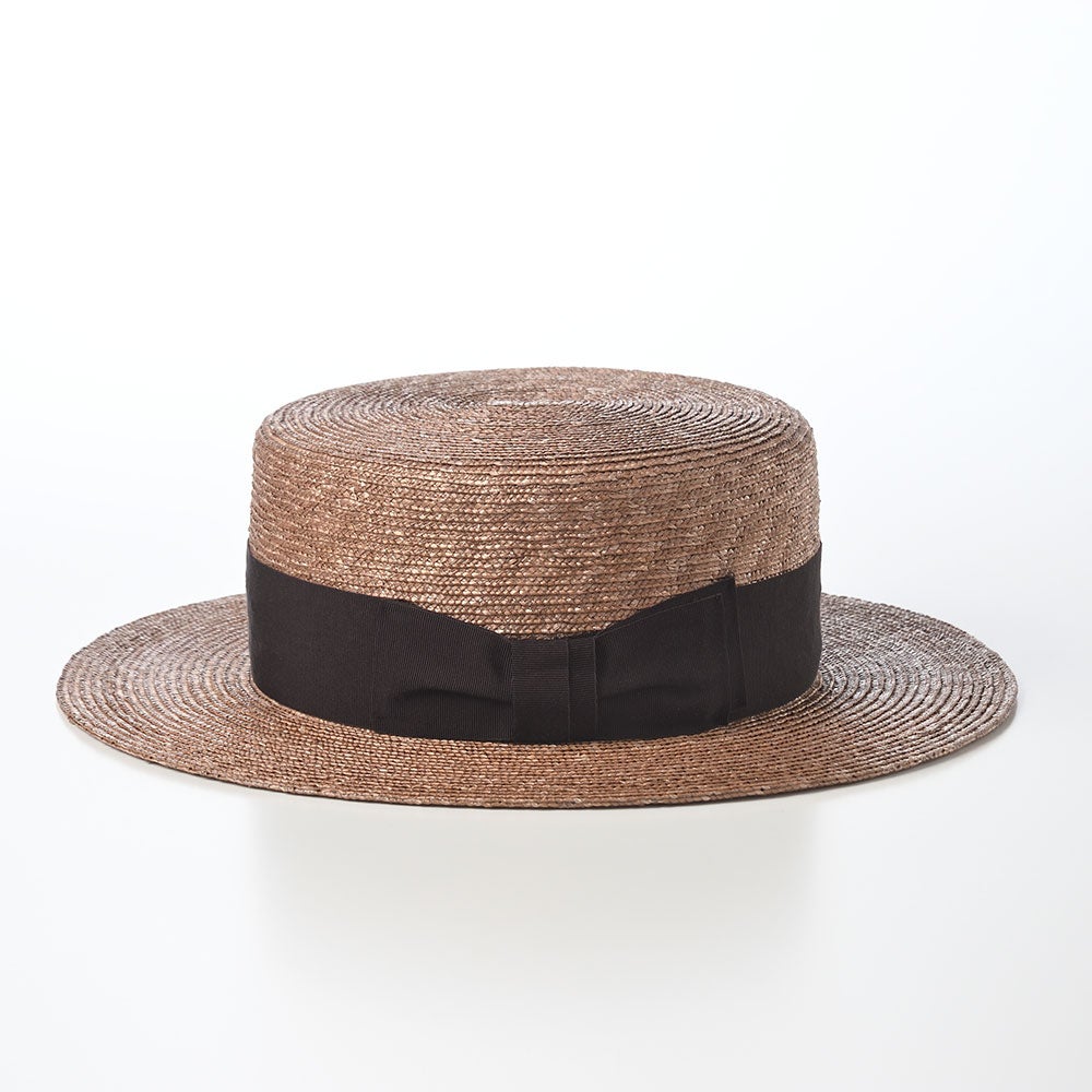 ステットソン カンカン帽 STRAW BRAID KANKAN HAT（ストローブレード