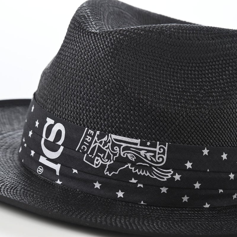 ステットソンのパナマハット HERITAGE BANDANA PANAMA（ヘリテージ バンダナ パナマ） SE872 ブラック