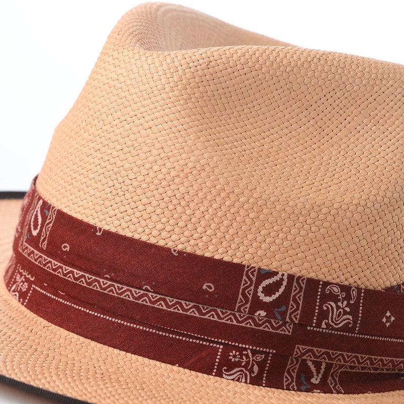 ステットソンのパナマハット HERITAGE BANDANA PANAMA（ヘリテージ バンダナ パナマ） SE872 キャメル