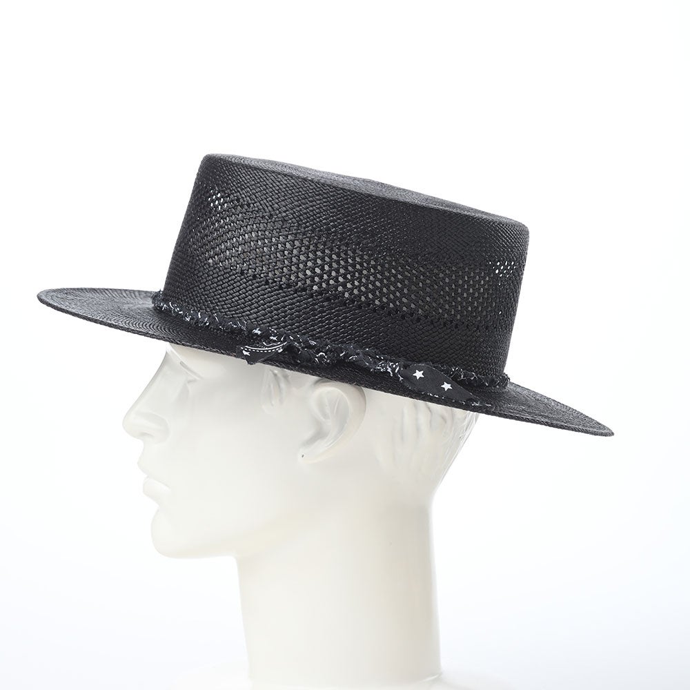 ステットソン ボーターハット VENTED FLAT BANDANA PANAMA（ベンテッド