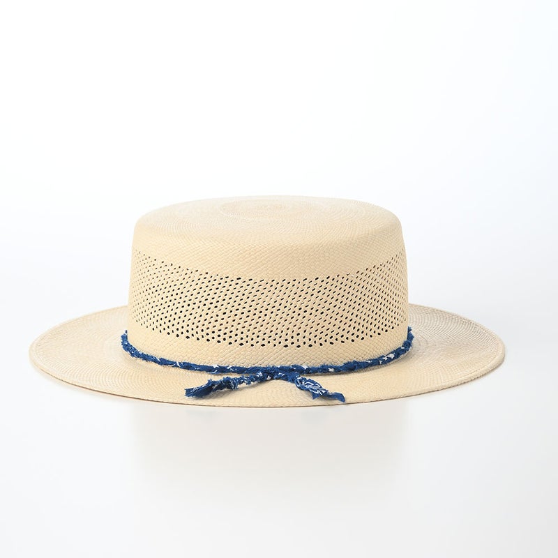 ステットソンのボーターハット VENTED FLAT BANDANA PANAMA（ベンテッド フラット バンダナ パナマ） SE873 ナチュラル