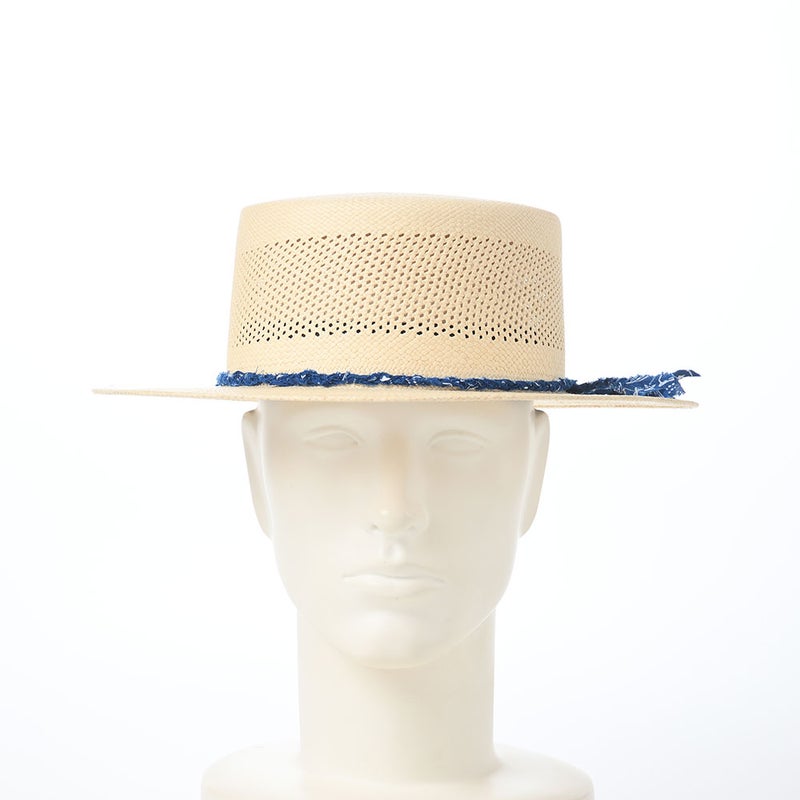 ステットソンのボーターハット VENTED FLAT BANDANA PANAMA（ベンテッド フラット バンダナ パナマ） SE873 ナチュラル