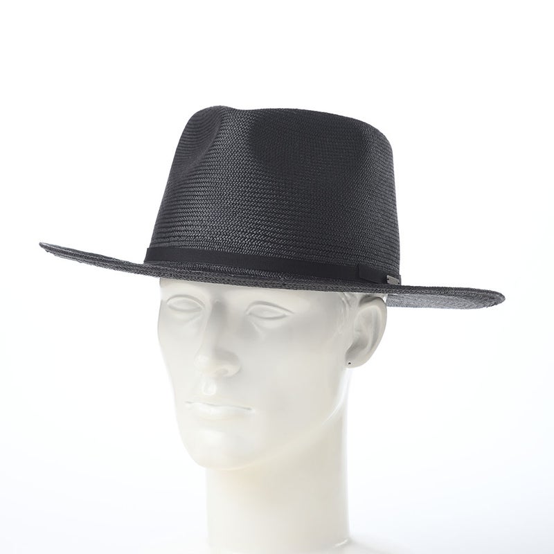 ステットソンのパナマハット FLAT VINTAGE NARROW PANAMA G12（フラット ヴィンテージ ナロー パナマ G12） SE876 ブラック