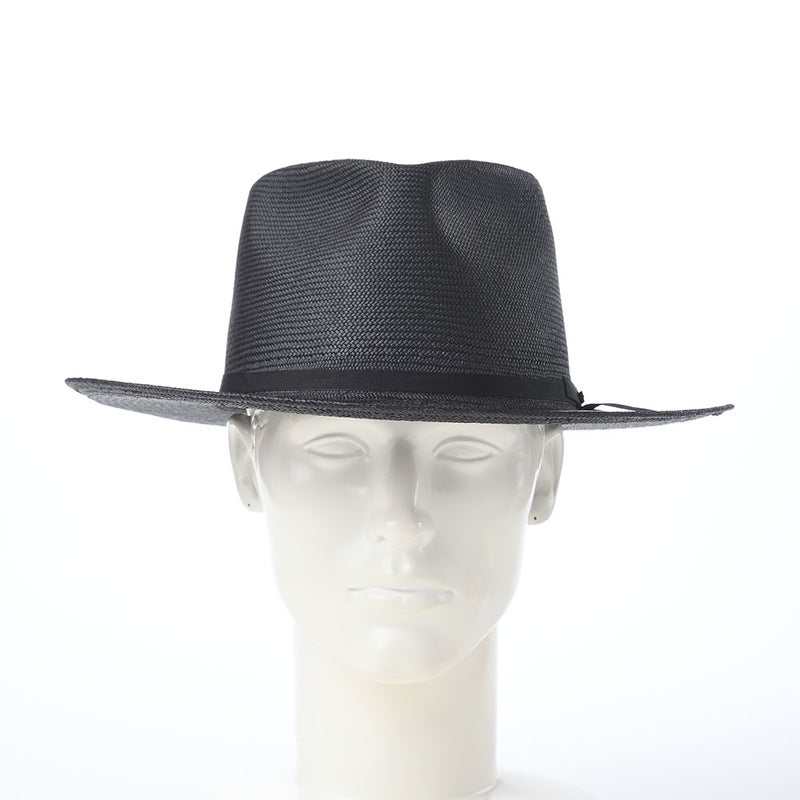 ステットソンのパナマハット FLAT VINTAGE NARROW PANAMA G12（フラット ヴィンテージ ナロー パナマ G12） SE876 ブラック