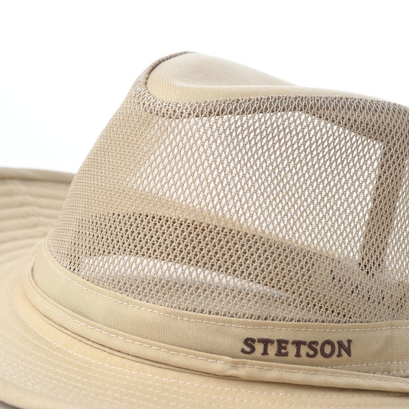 ステットソンのアウトドアハット OUTDOOR AIR LONG BRIM HAT（アウトドア エア ロングブリム ハット） ST316EU ベージュ