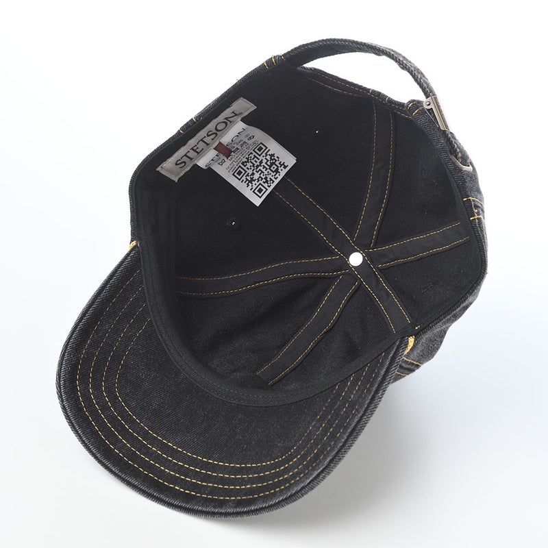 ステットソンのキャップ BASEBALL CAP OUTDOOR HERITAGE（ベースボールキャップ アウトドア ヘリテージ） ST326EU ブラック