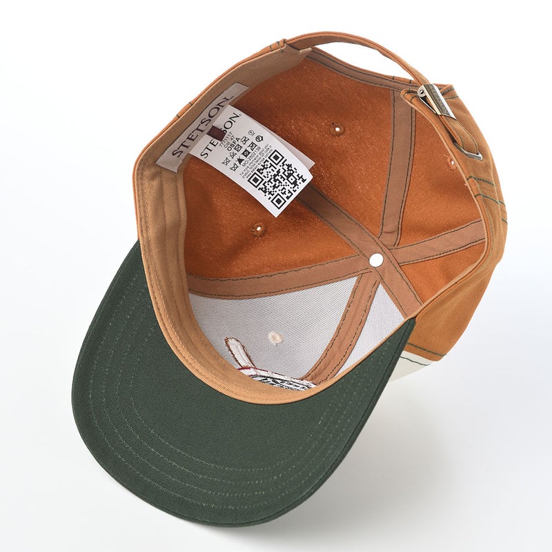 ステットソンのキャップ BASEBALL CAP HOMERUN ACADEMY（ベースボールキャップ ホームランアカデミー） ST327EU グリーン