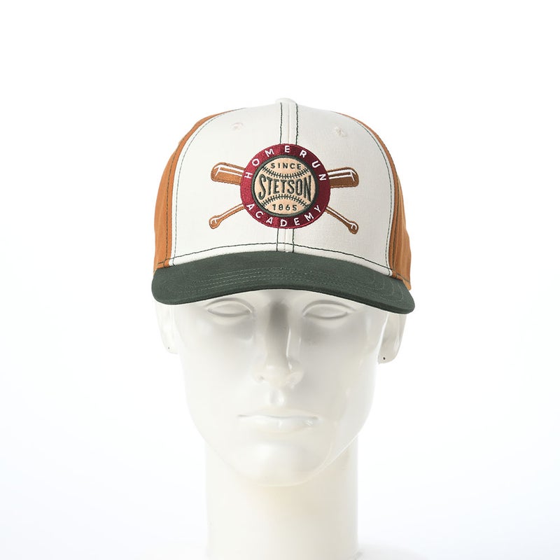 ステットソンのキャップ BASEBALL CAP HOMERUN ACADEMY（ベースボールキャップ ホームランアカデミー） ST327EU グリーン