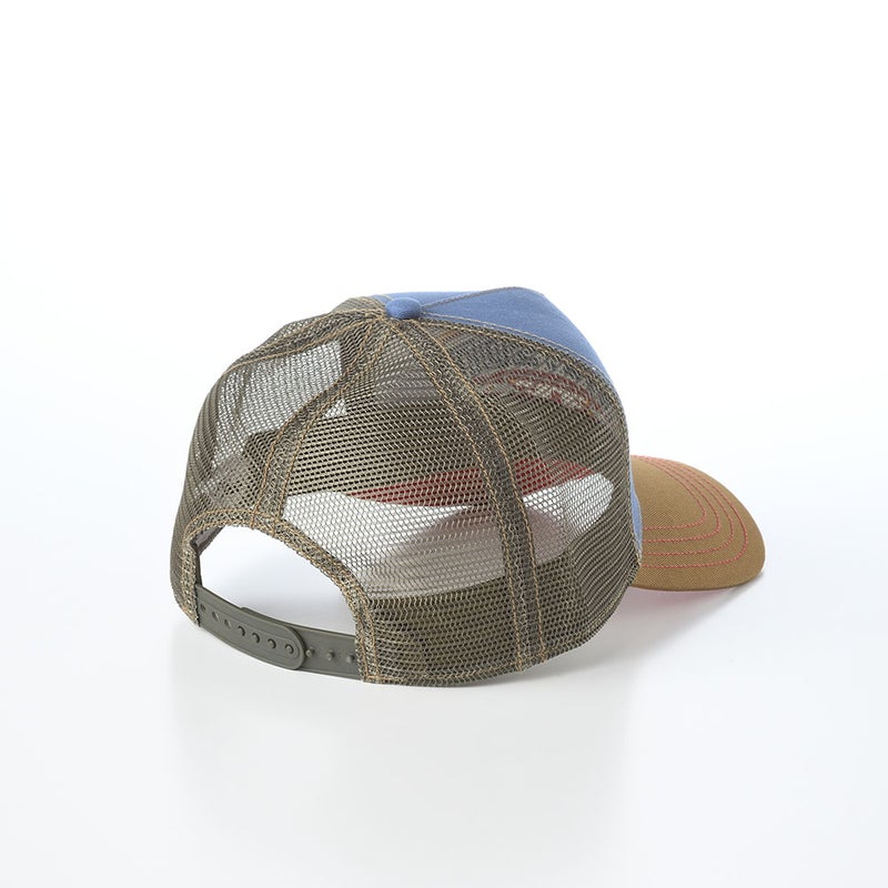 ステットソンのキャップ TRUCKER CAP S WING（トラッカーキャップ S ウィング） ST329EU カーキ