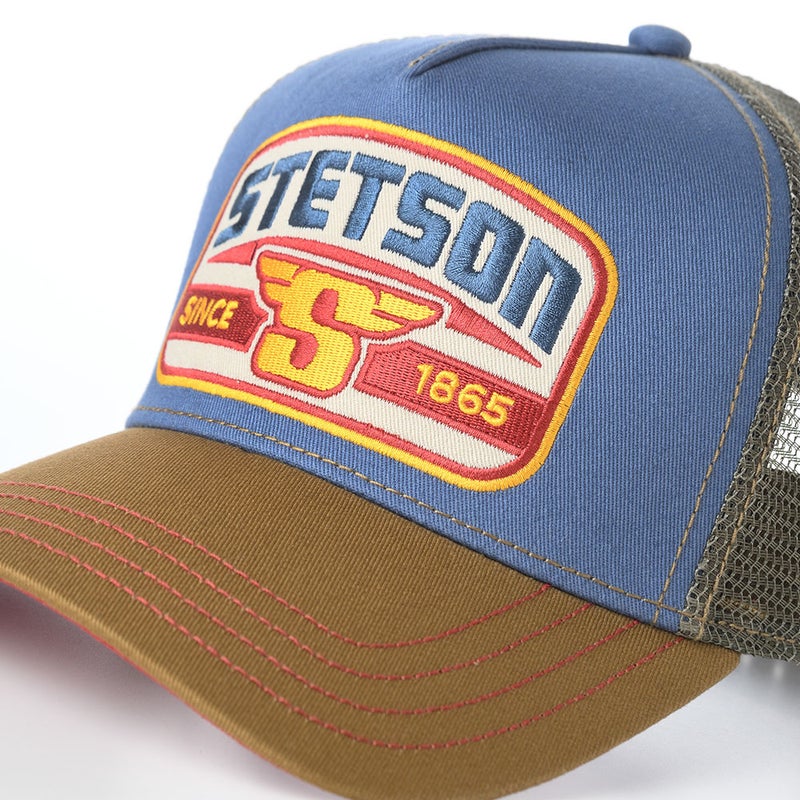ステットソンのキャップ TRUCKER CAP S WING（トラッカーキャップ S ウィング） ST329EU カーキ