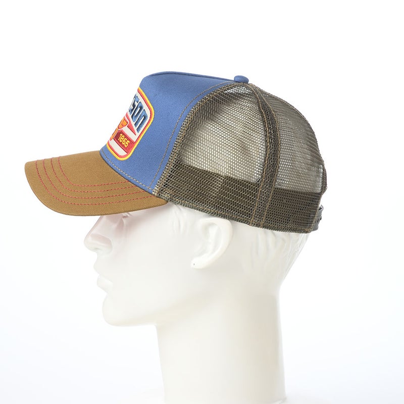 ステットソンのキャップ TRUCKER CAP S WING（トラッカーキャップ S ウィング） ST329EU カーキ