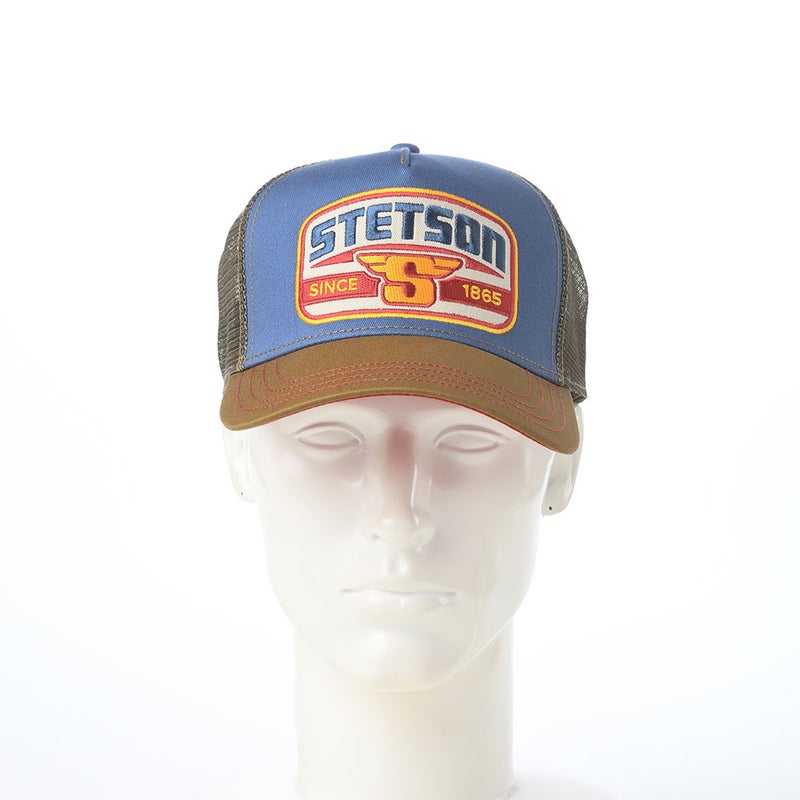 ステットソンのキャップ TRUCKER CAP S WING（トラッカーキャップ S ウィング） ST329EU カーキ