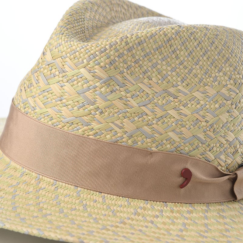 アルフォンソデステのパナマハット Mix Panama Hat（ミックス パナマハット） ライトグリーン