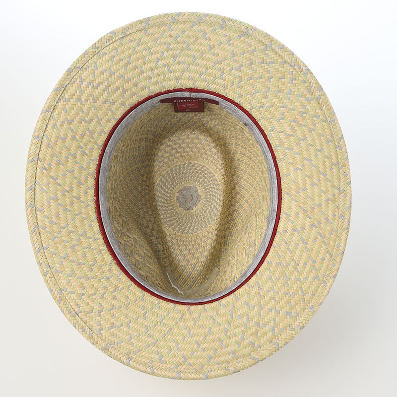 アルフォンソデステのパナマハット Mix Panama Hat（ミックス パナマハット） ライトグリーン