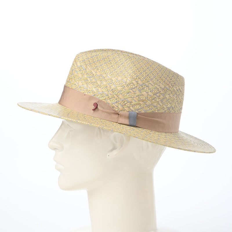 アルフォンソデステのパナマハット Mix Panama Hat（ミックス パナマハット） ライトグリーン
