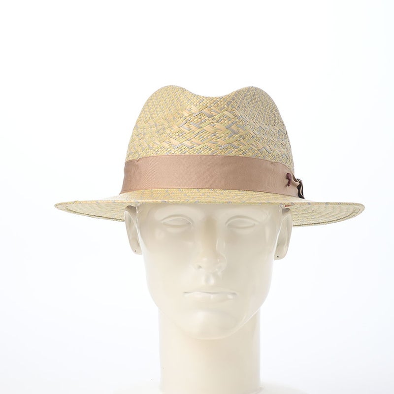 アルフォンソデステのパナマハット Mix Panama Hat（ミックス パナマハット） ライトグリーン