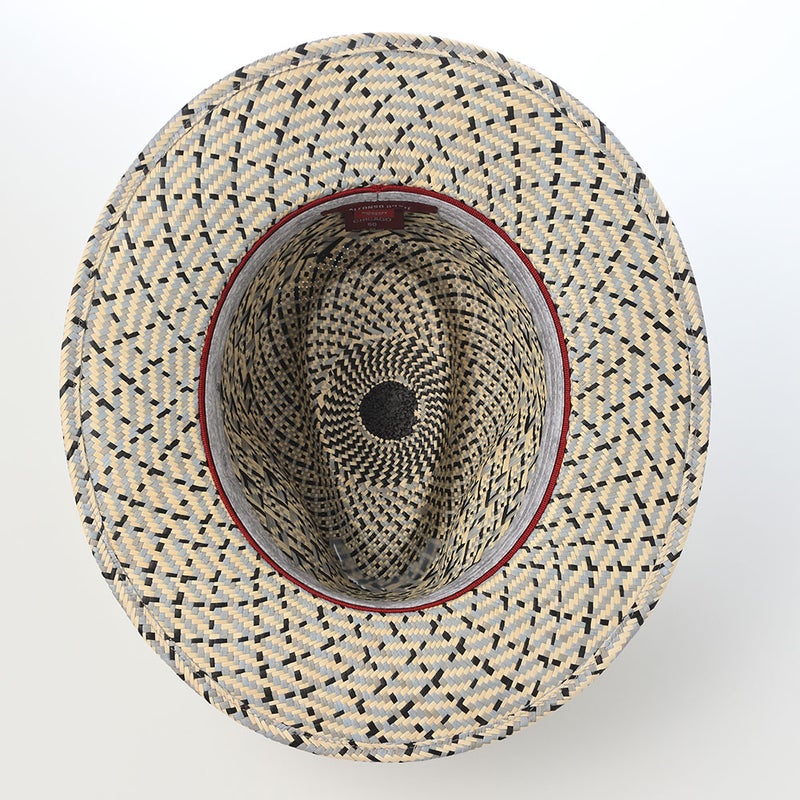 アルフォンソデステのパナマハット Mix Panama Hat（ミックス パナマハット） スカイブルー