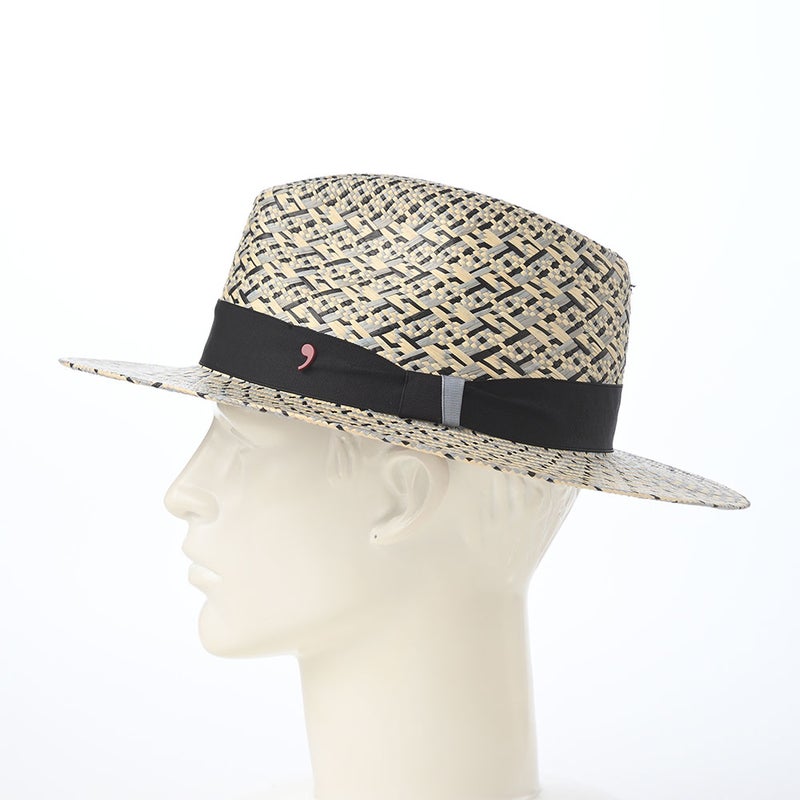 アルフォンソデステのパナマハット Mix Panama Hat（ミックス パナマハット） スカイブルー