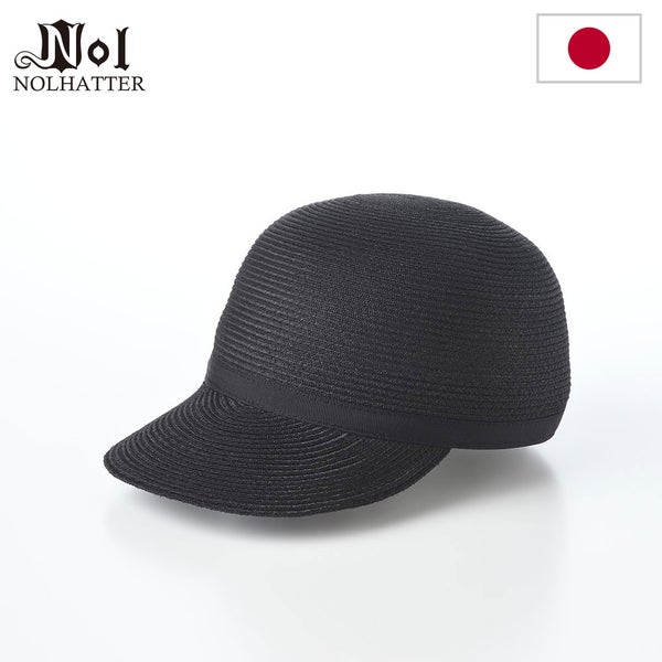 Abaca sanada cap（アバカサナダキャップ） ブラック