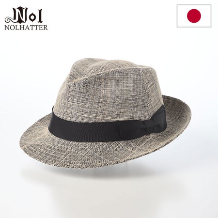 ノルのストローハット Abaca hat（アバカハット） ブラック