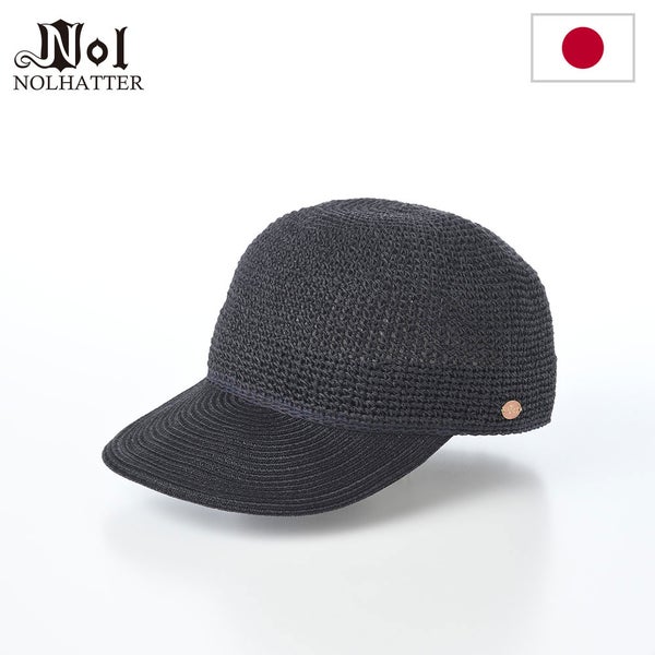 Organic cotton gima cap（オーガニック コットンギマ キャップ） ブラック